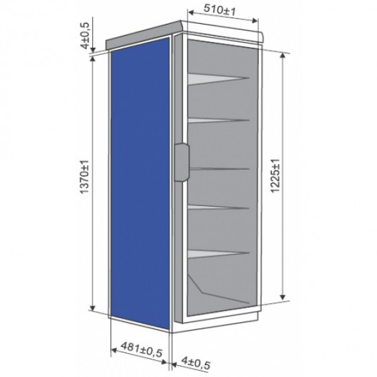Ledusskapis SNAIGĖ CD35DM-S300CD