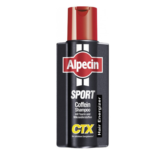 Alpecin - Kofeīna šampūns pret matu izkrišanu Sport CTX (Energizer Caffeine Shampoo) 250 ml