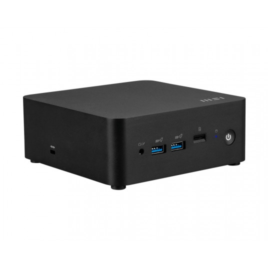 MSI Cubi NUC 13MQ-062PL i5-1345U 16GB SSD512GB Intel Iris Xe Graphics AX211 WiFi 6E Windows 11 Pro melns