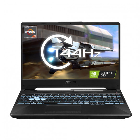 ASUS TUF Gaming A15 FA506NC-HN002W AMD Ryzen™ 5 7535HS Piezīmjdators 39,6 cm (15,6") Full HD 8 GB DDR5-SDRAM 512 GB SSD NVIDIA GeForce RTX 3050 Wi-Fi 6 (802.11ax) Windows 11 Home Black