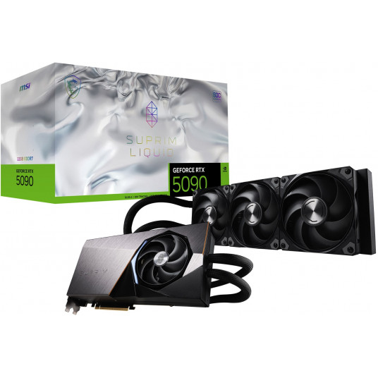 MSI GeForce RTX 5090 32G SUPRIM LIQUID S grafikas karte