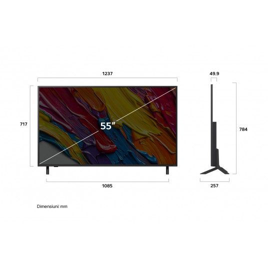 Televīzija LG 55QNED82A3B QNED 55" Smart