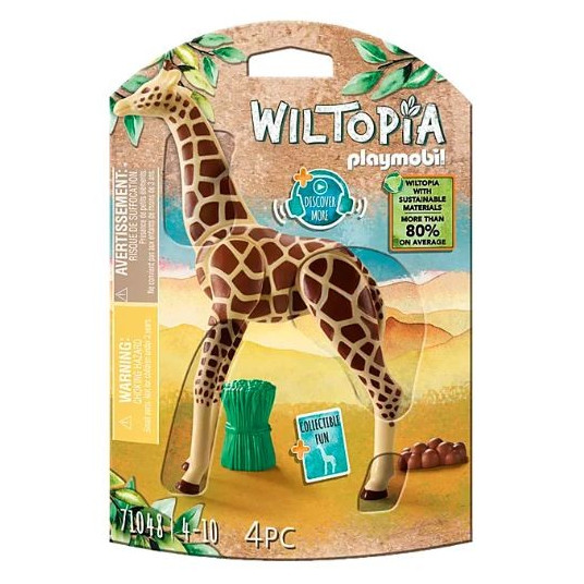 Figūru komplekts Wiltopia 71048 Giraffe
