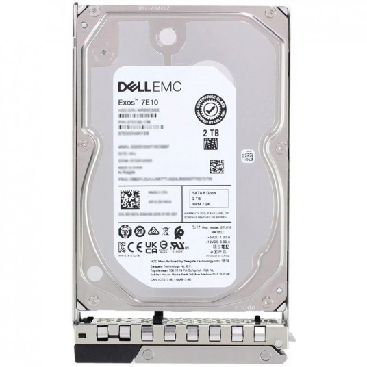 Dell HDD 3,5" / 2TB / 7,2k / SATA / 6Gb / 512n / Hot-plug / 15G Rx50