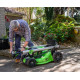 Akumulatora zāles pļāvējs Greenworks gd60lm46spk4 60V 46cm ((ar 4Ah akumulatoru un lādētāju)