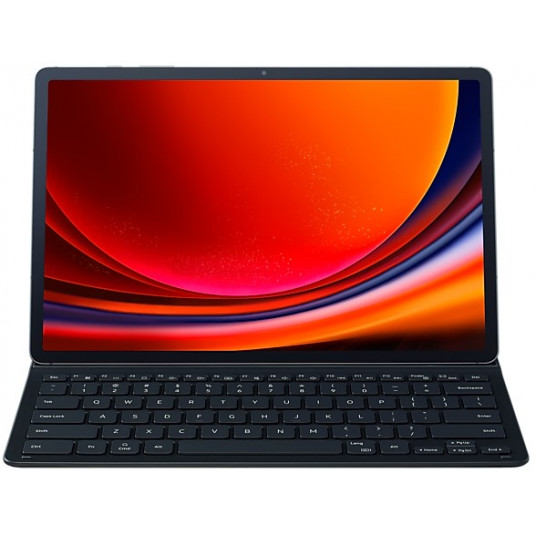 Planšetdatora futrālis Samsung Galaxy Tab S9+ / S9 FE+ Book Cover Keyboard Slim Black