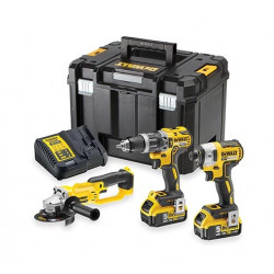 DEWALT DCK383P2T-QW 18V bezvadu elektroinstrumentu komplekts