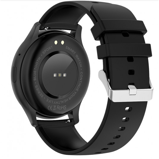 Viedais pulkstenis XO J5 Black