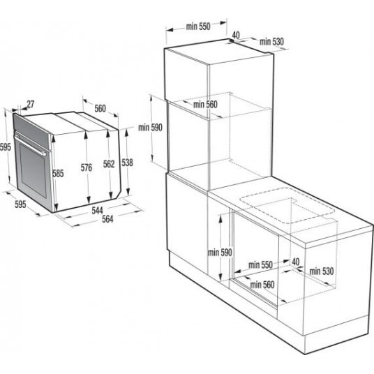 Cepeškrāsns GORENJE BOS6737SYB