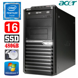 Acer Veriton M4610G MT G630 16GB 480GB+2TB DVD WIN7Pro