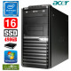 Acer Veriton M4610G MT G630 16GB 480SSD+1TB GT1030 2GB DVD WIN7Pro