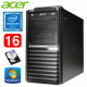 Acer Veriton M4610G MT G630 16GB 500GB DVD WIN7Pro