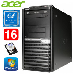 Acer Veriton M4610G MT G630 16GB 500GB DVD WIN7Pro