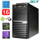 Acer Veriton M4610G MT G630 16GB 120SSD+500GB GT710 2GB DVD WIN10Pro