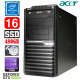 Acer Veriton M4610G MT G630 16GB 480SSD+2TB GTX1050Ti 4GB DVD WIN10Pro