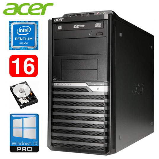Acer Veriton M4610G MT G630 16GB 250GB DVD WIN10Pro