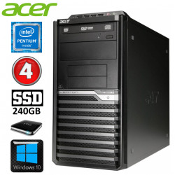 Acer Veriton M4610G MT G630 4GB 240GB+1TB DVD WIN10