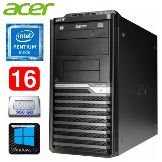Acer Veriton M4610G MT G630 16GB 960SSD DVD WIN10
