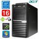 Acer Veriton M4610G MT G630 16GB 120SSD+500GB GT710 2GB DVD WIN7Pro