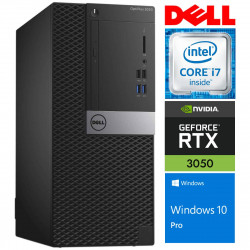 DELL 5050 MT i7-7700 32GB 1TB RTX3050 6GB WIN10Pro