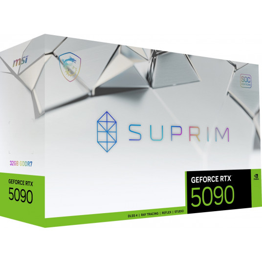 Grafiskā karte. MSI RTX 5090 32G SUPRIM SOC