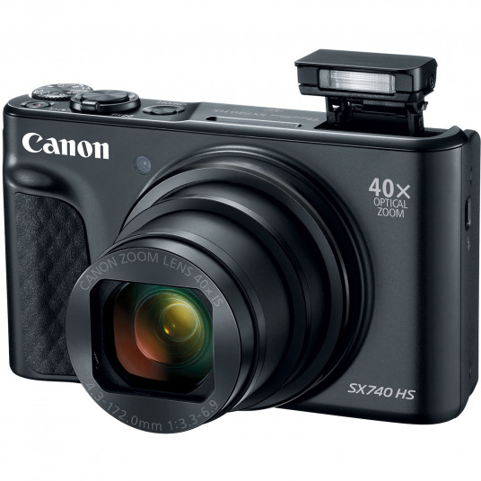 "Canon PowerShot SX740 HS Lite Black