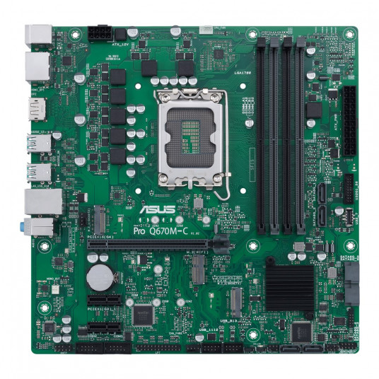 ASUS PRO Q670M-C-CSM "Intel Q670 PRO Q670 LGA 1700" "micro ATX"