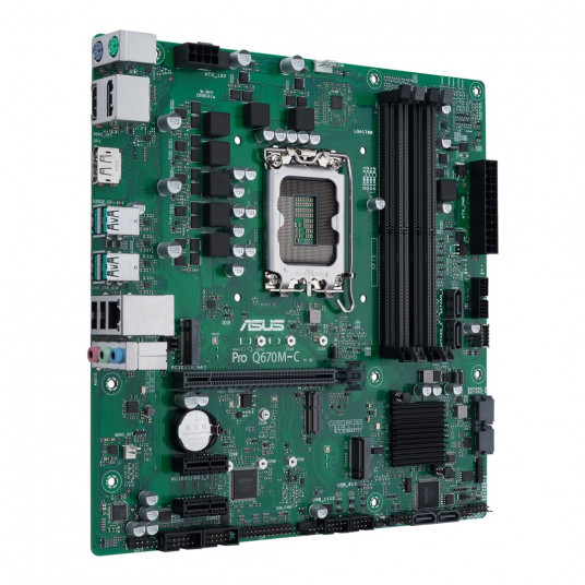 ASUS PRO Q670M-C-CSM "Intel Q670 PRO Q670 LGA 1700" "micro ATX"