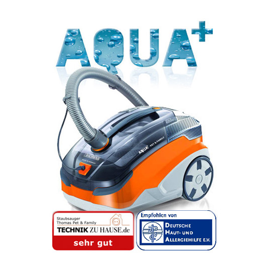 Putekļu sūcējs ar ūdens filtru AQUA THOMAS PET & FAMILY