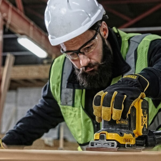 DEWALT DCW200NT-XJ pārnēsājamā lokšņu slīpmašīna 13500 OPM melna, dzeltena