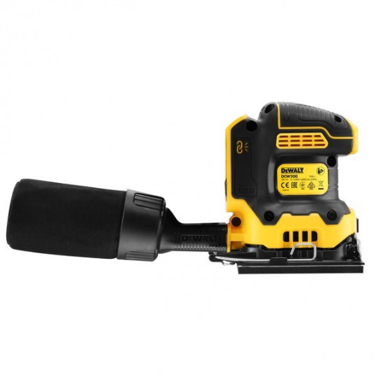 DEWALT DCW200NT-XJ pārnēsājamā lokšņu slīpmašīna 13500 OPM melna, dzeltena