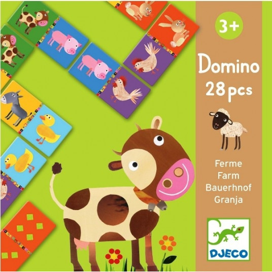 Djeco domino "Ferma"