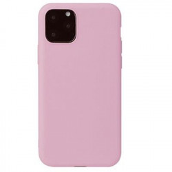 Mocco Ultra Slim Soft Matte 0.3 mm Silicone Case for Apple iPhone 12 / 12 Pro Pink