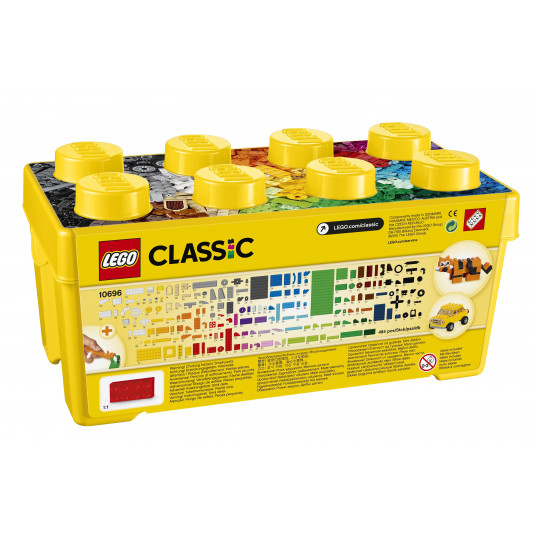 LEGO® 10696 Classic Vidējā izmēra radošais klucīšu komplekts
