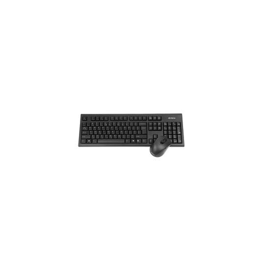 Klaviatūras un peles komplekts A4Tech V-TRACK 2.4G RF nano 7100N, US