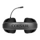Austiņas Corsair HS35 Carbon Stereo, PC/Console, Wired, Black