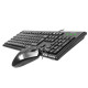 Klaviatūra A4-Tech KM-72620D USB, US Black