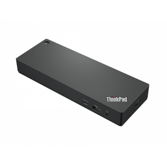 Universal Thunderbolt 4 Dock (Max displays: 4, Max resolution: 8K/60Hz, Supports: 4x4K/60Hz or 1x8K, 1xEthernet LAN (RJ-45), WiFi, 2xDP 1.4, 1xHDMI 2.1, 4xUSB 3.1 (1 always-on), 1xThunderbolt 4 downstream, 1xUSB-C, 1x3.5mm combo jack, Bluetooth, Input pow