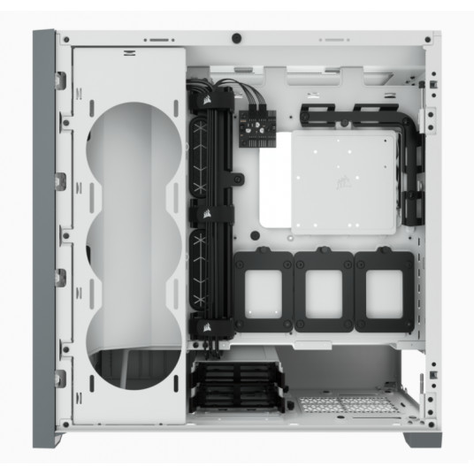 Corsair Computer Case 5000D Side window, White, Mid-Tower