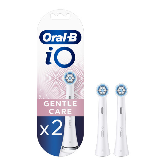 Zobu birstes uzgaļi Oral-B iO SW-2 Gentle Care, Balti
