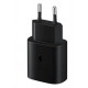 Lādētājs Samsung USB-C 25W, 1m Black