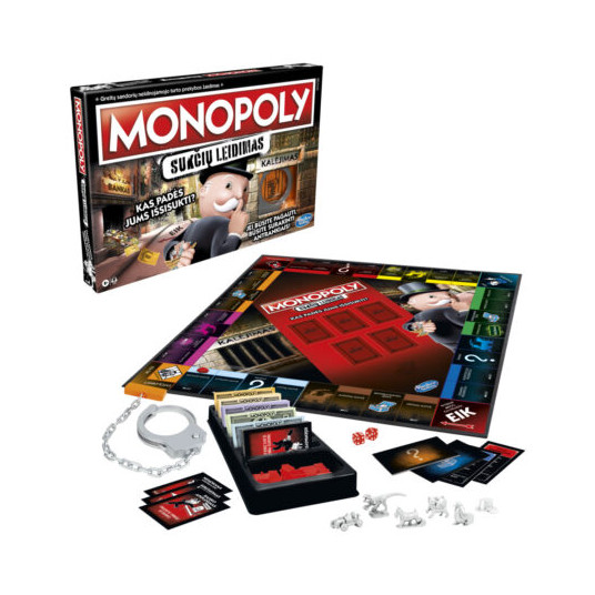 Spēle „Monopols: krāpniecības atļauja ”(lietuviešu valodā)