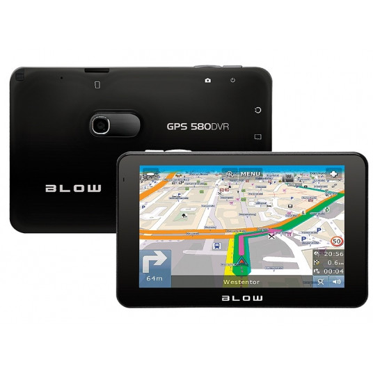 Navigācija BLOW GPS580 DVR 8GB Eiropa