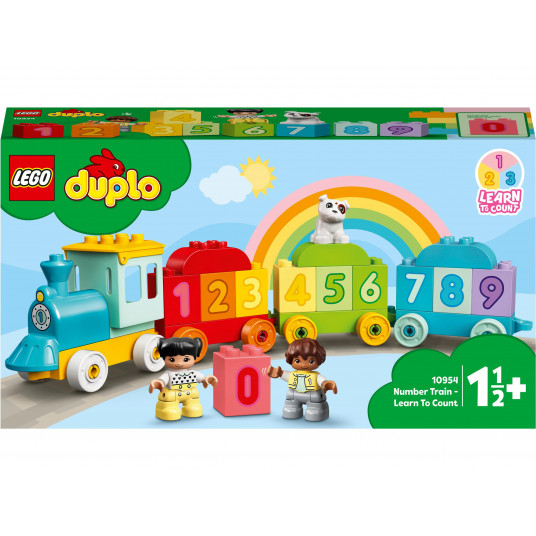 LEGO® 10954 DUPLO My First Ciparu vilciens — mācies skaitīt