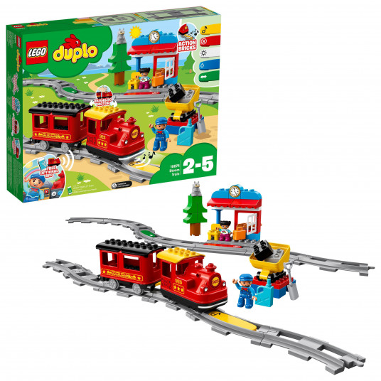 LEGO® 10874 DUPLO Town Tvaika lokomotīve