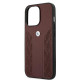 BMW BMHCP13LRSPPR Leather Back Case For Apple iPhone 13 / 13 Pro Red