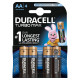 Baterijas Turbo cars DURACELL AA, 4gab