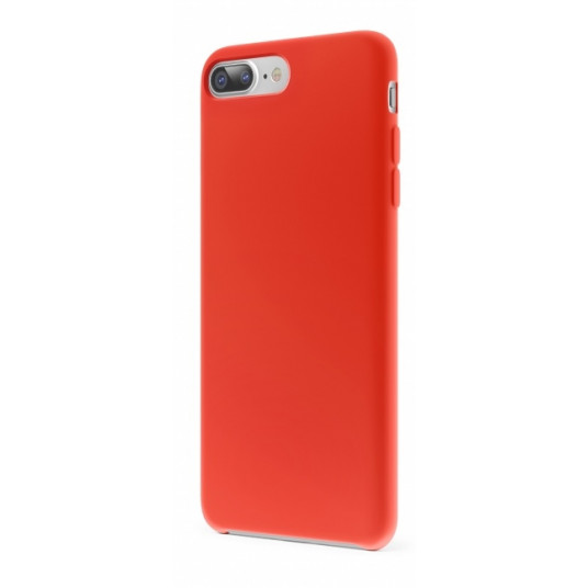 Vāciņš Liquid Silicon Case Apple iPhone 7 (sarkans)