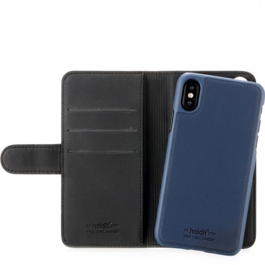 Maciņš Flip Cover iPhone X ar magnētu (Black)