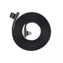 Sbox USB->Type C 90 M/M 1.5m USB-C-90-B black